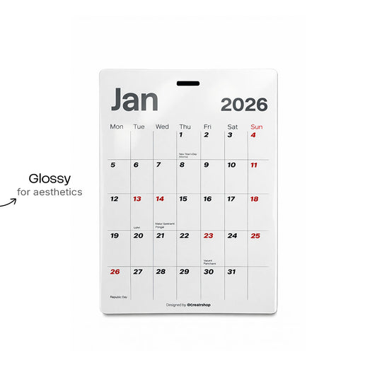Calendar 2026