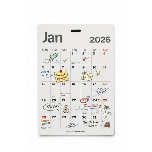Calendar 2026 + Flowpad (Combo)